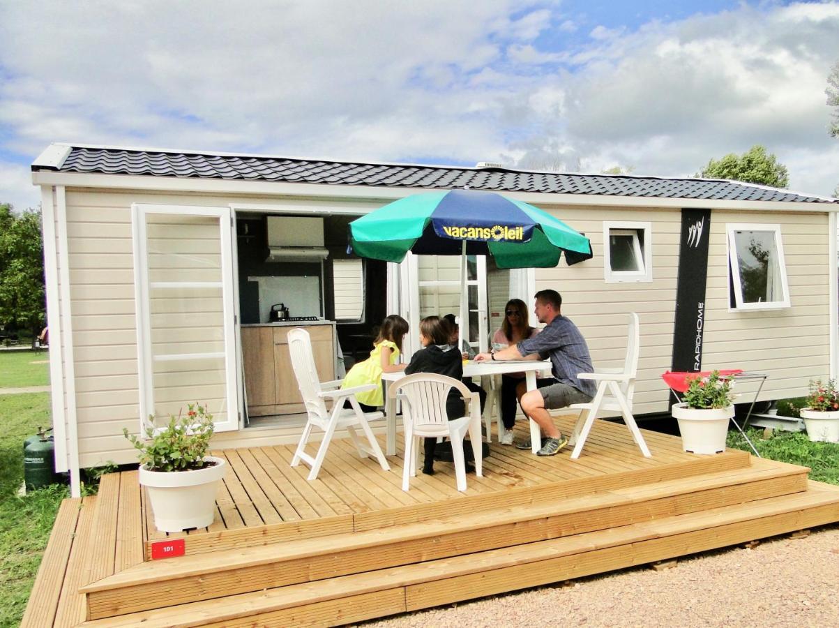 Camping Aux Rives Du Soleil Пон-де-Во Экстерьер фото